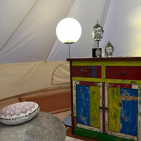 Glamping Am Malerweg Роскошный шатер Ломен